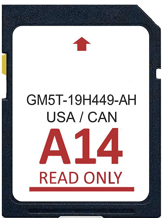 Replacement For Ford Navigation SD Card A14 GM5T-19H449-AH 2023