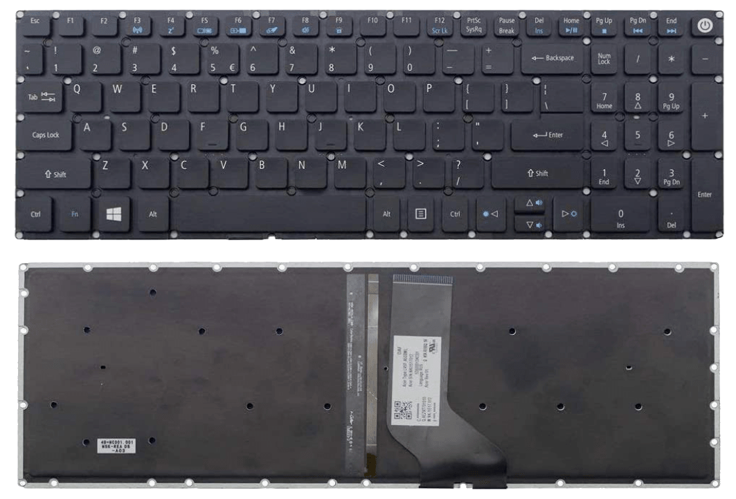  Acer Aspire 5 A515-51 A515-52 A515-51G A515-52G Backlit Keyboard