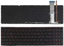 Load image into Gallery viewer, Asus Rog GL552VL GL552VW GL552VX GL552JX Red Backlit Keyboard