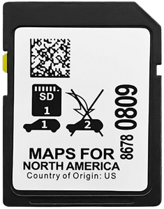 Replacement For GM Cadillac CT5 Navigation SD Card 8678-0809