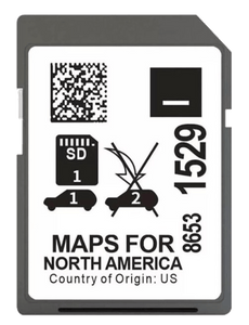 Replacement For GM Chevy Buick GMC Cadillac Navigation SD Card 8653-1529