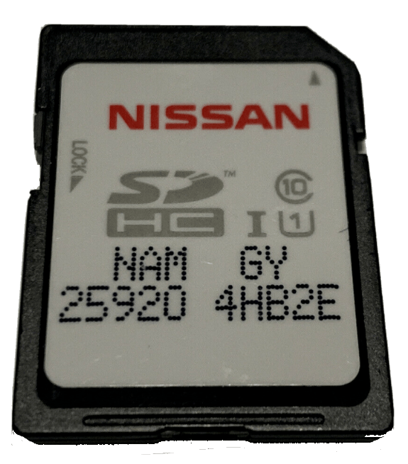Replacement For Nissan Infiniti Navigation SD Card 25920-4HB2E QX60 QX80 Armada Pathfinder - ElectronicsLA