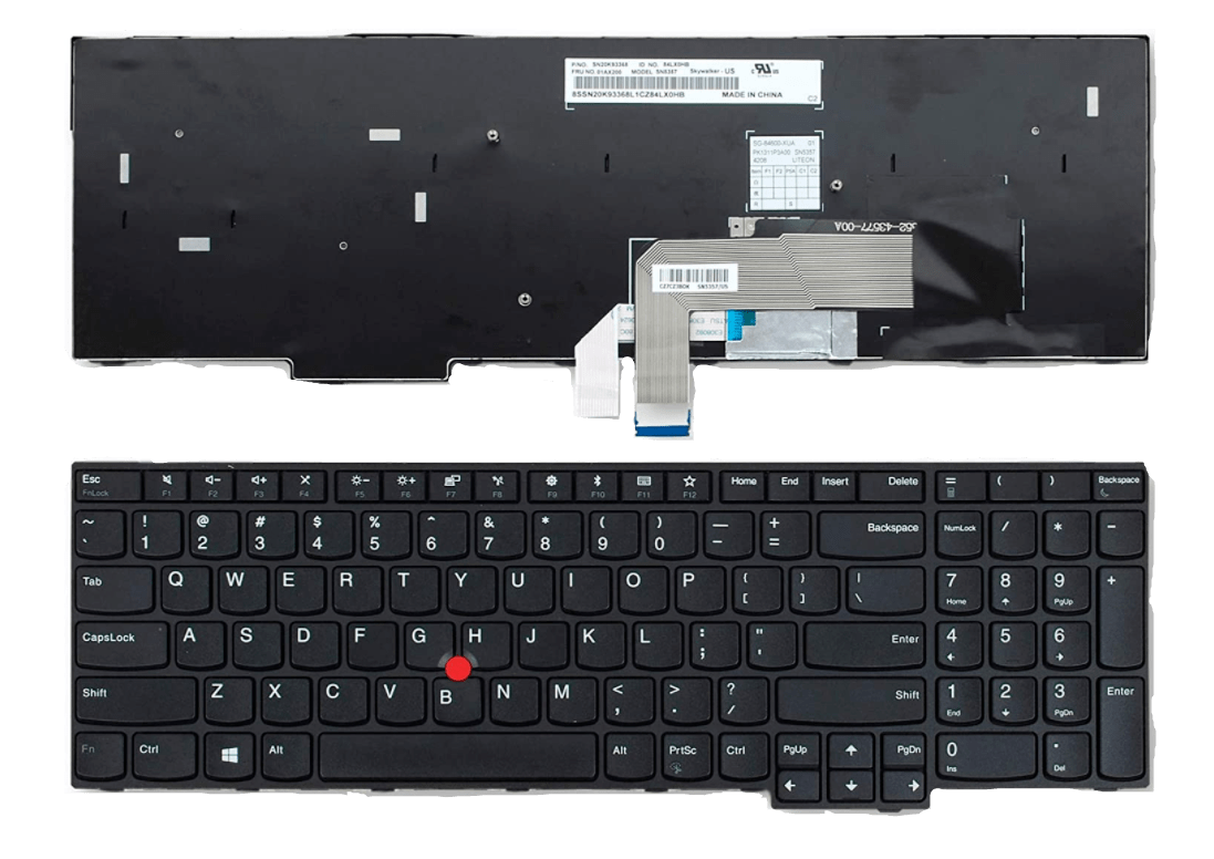 Lenovo IBM E575 E570 E570 Thinkpad Keyboard 01AX160