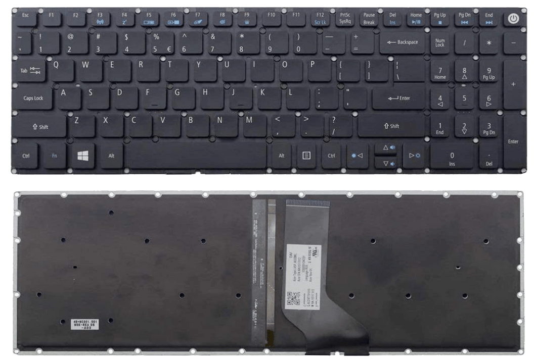 Acer Aspire 5 A515-51 A515-52 A515-51G A515-52G Backlit Keyboard