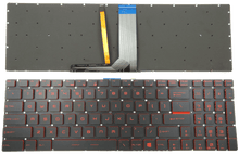 Load image into Gallery viewer, MSI GL62M GL62MVR GL63 GL72M GL73 Red Backlight Backlit Keyboard
