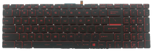 Load image into Gallery viewer, MSI GL62M GL62MVR GL63 GL72M GL73 Red Backlight Backlit Keyboard

