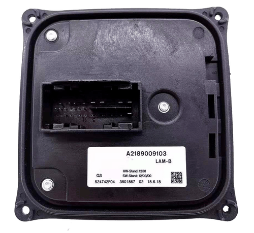 Mercedes-Benz Headlight Led Control Module Ballast A2189009103 W204 W218 X204