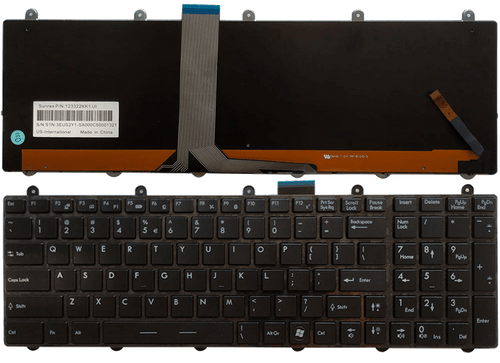 MSI Apache 2PE GE60 GE70 GT60 GT70 Gaming Laptop Black Backlit RGB Keyboard