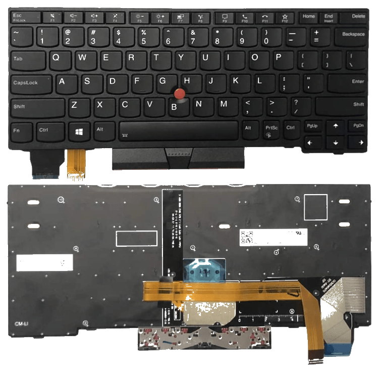 Lenovo Thinkpad Yoga L13 Gen 2 20VH 20VJ Backlight Keyboard 5N20V43181