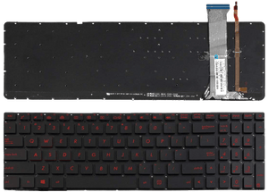  Asus Rog GL552VL GL552VW GL552VX GL552JX Red Backlit Keyboard