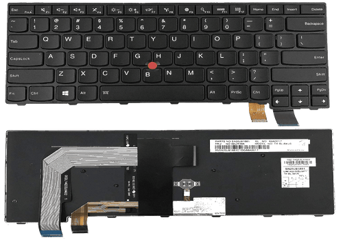 Lenovo ThinkPad T460P T470P Backlit Keyboard Pointer 01EP468 SN20L82337